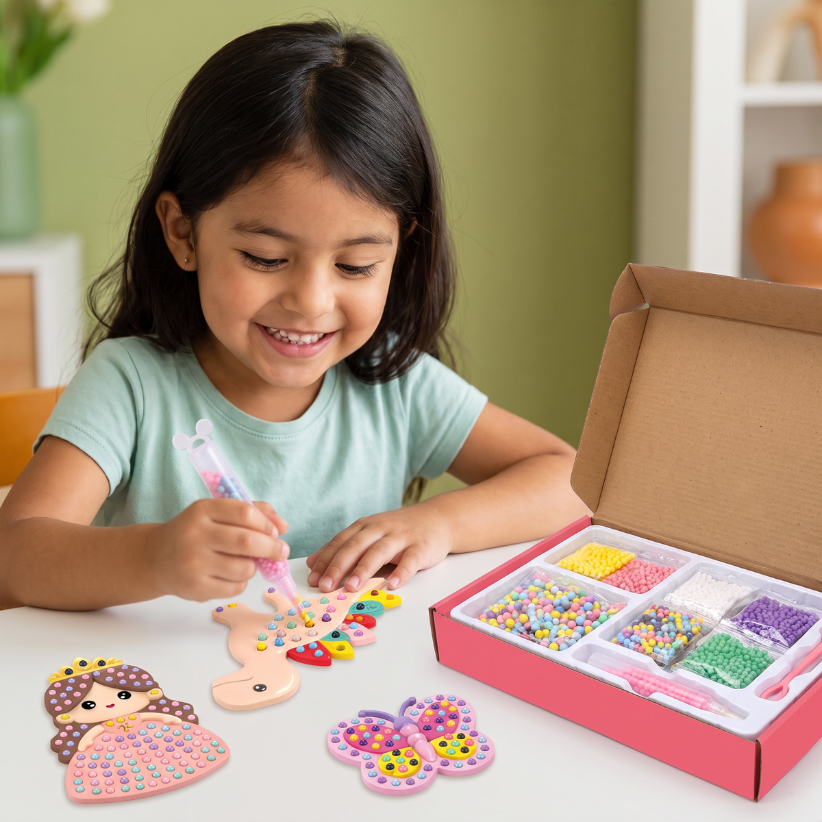 Pintura De Perlas Mágica – Set DIY Para Niños