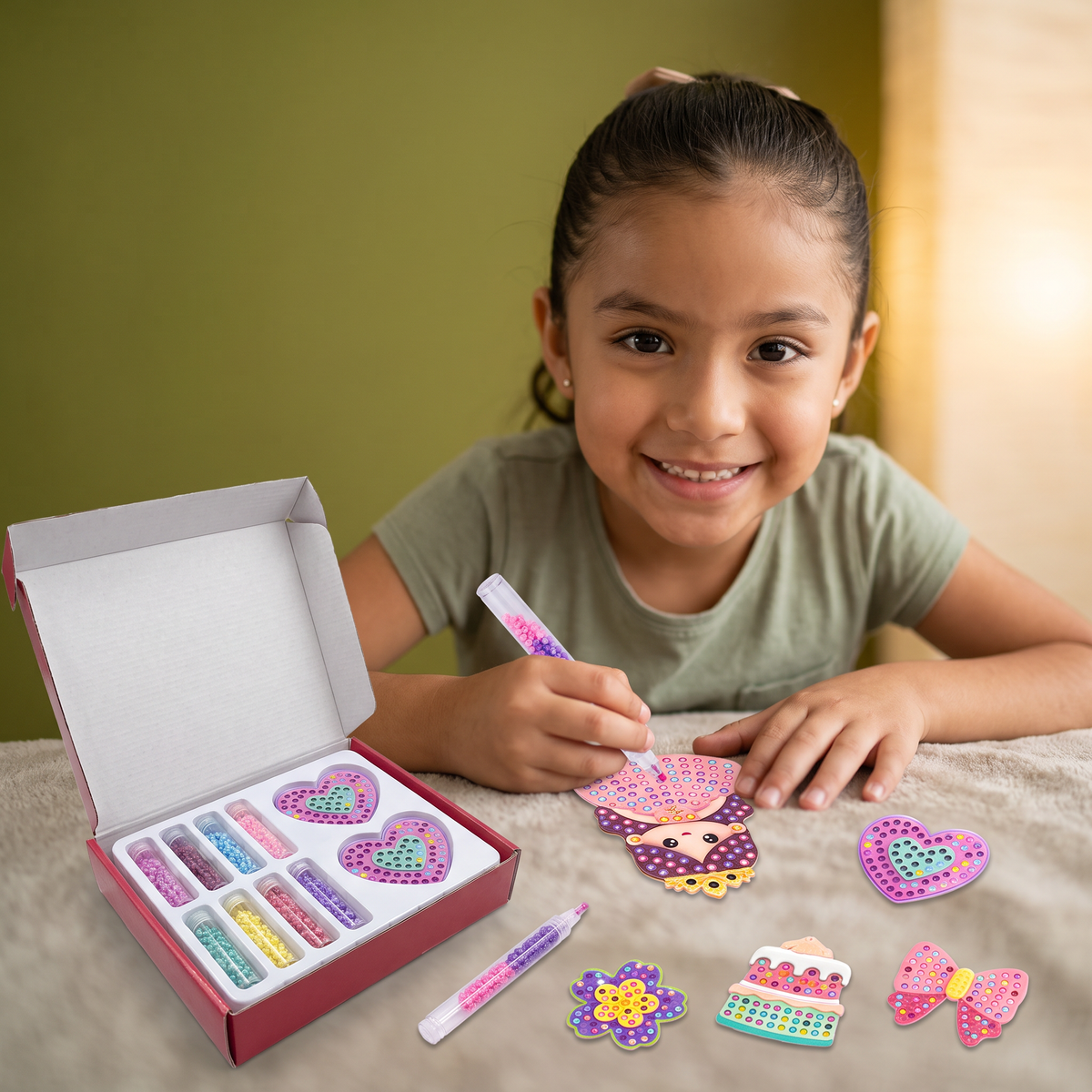 Pintura De Perlas Mágica – Set DIY Para Niños