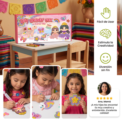 Pintura De Perlas Mágica – Set DIY Para Niños