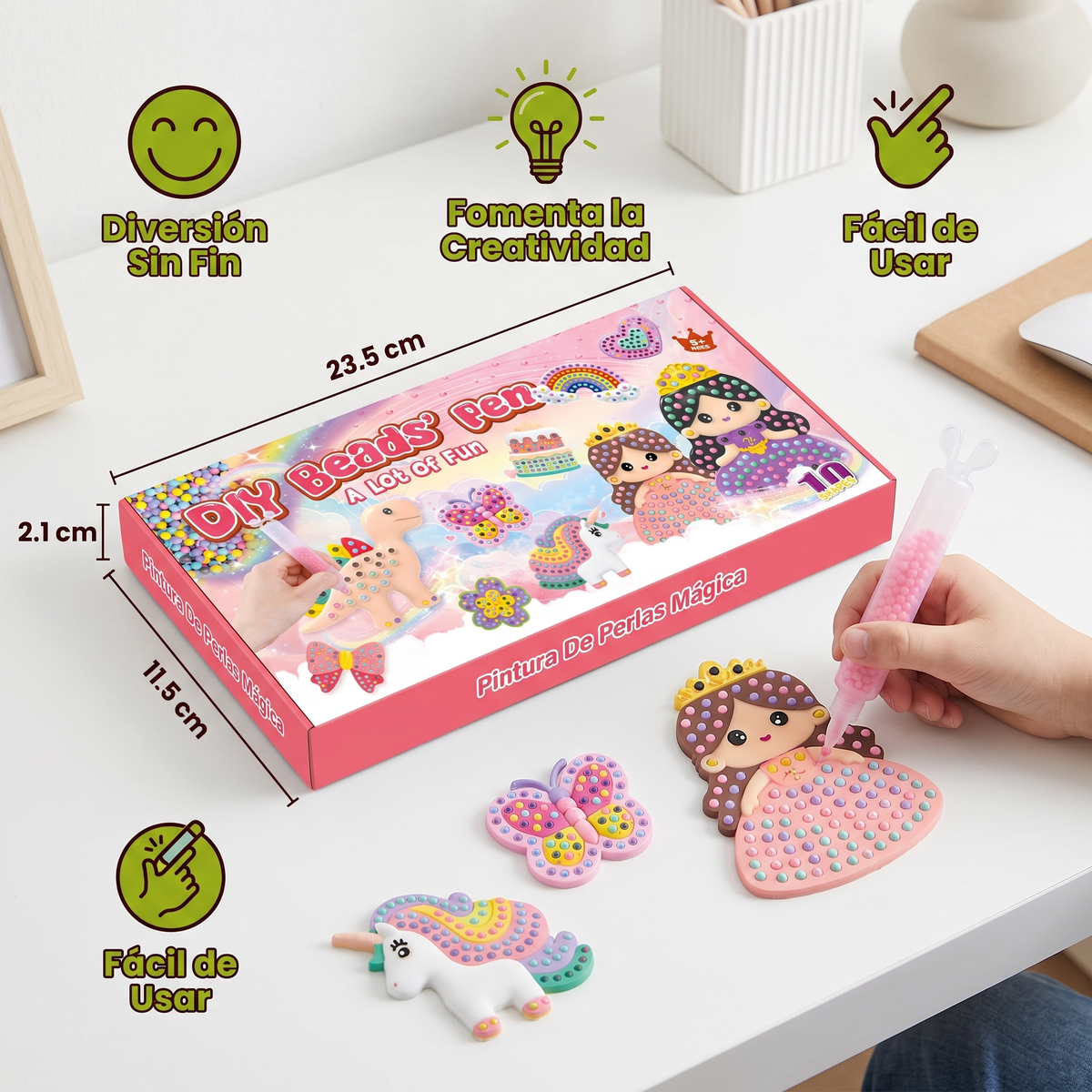 Pintura De Perlas Mágica – Set DIY Para Niños
