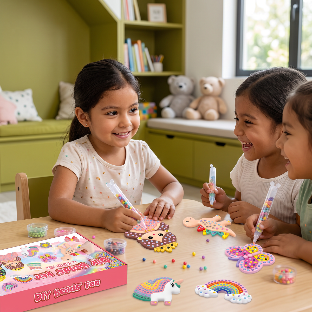 Pintura De Perlas Mágica – Set DIY Para Niños