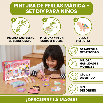 Pintura De Perlas Mágica – Set DIY Para Niños