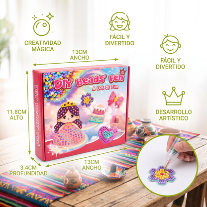 Pintura De Perlas Mágica – Set DIY Para Niños