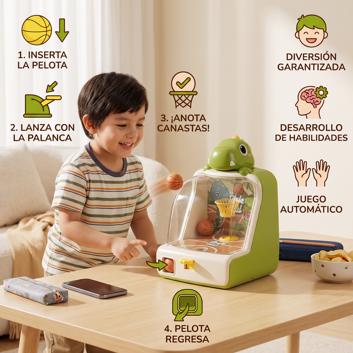 Mini Canasta Automática