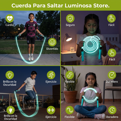 Cuerda Para Saltar Luminosa