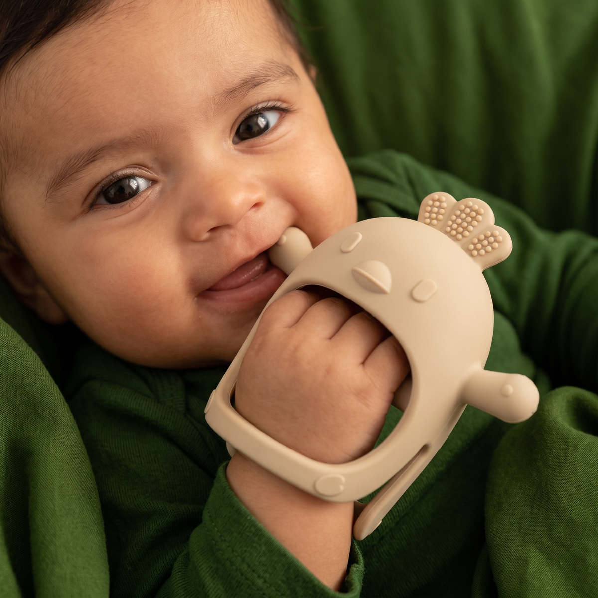 Mordedera De Silicón Para Bebé Con Diseño De Pollito – Juguete De Dentición De Silicón De Grado Alimenticio