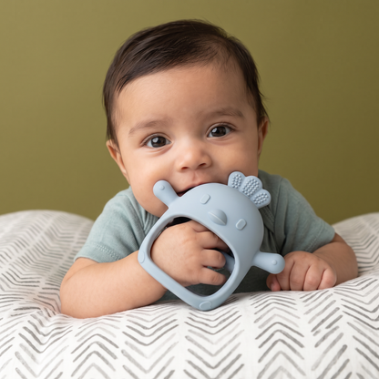 Mordedera De Silicón Para Bebé Con Diseño De Pollito – Juguete De Dentición De Silicón De Grado Alimenticio