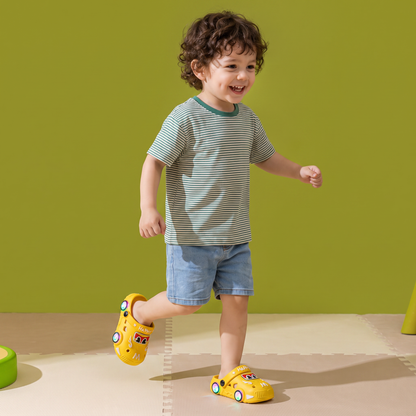 Sandalias De Auto Luminosas Para Niños – Chanclas De Baño Con Suela Antideslizante