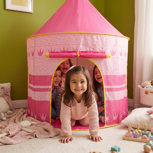 Tienda De Campaña Infantil Con Cielo Estrellado Para Interior Y Exterior – Castillo Mágico Para Pequeños Aventureros