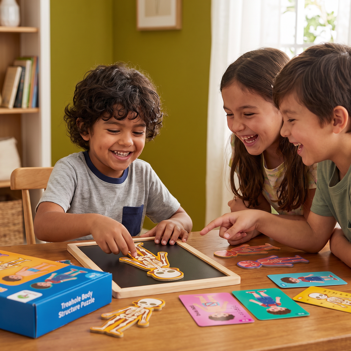Rompecabezas De Madera Del Cuerpo Humano Para Niños – Aprender Anatomía Jugando