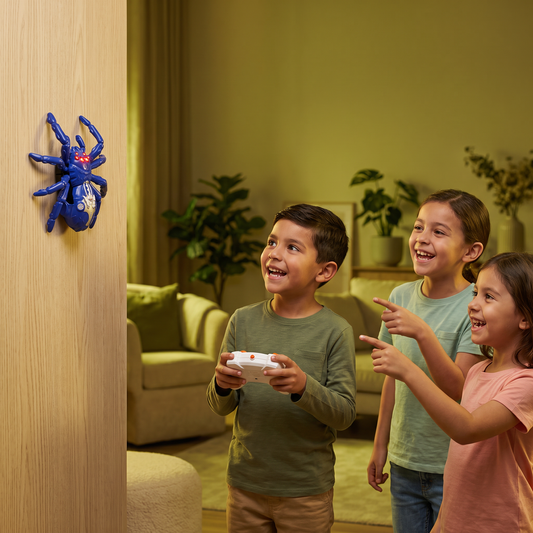 Animal Trepador De Pared Teledirigido – Araña/ Lagartija RC Para Paredes Y Techos