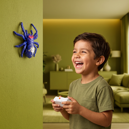 Animal Trepador De Pared Teledirigido – Araña/ Lagartija RC Para Paredes Y Techos