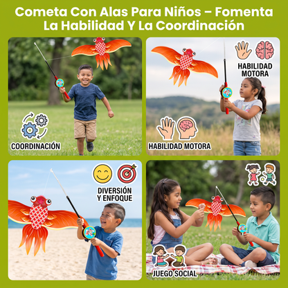 Cometa Con Alas Para Niños – Fomenta La Habilidad Y La Coordinación