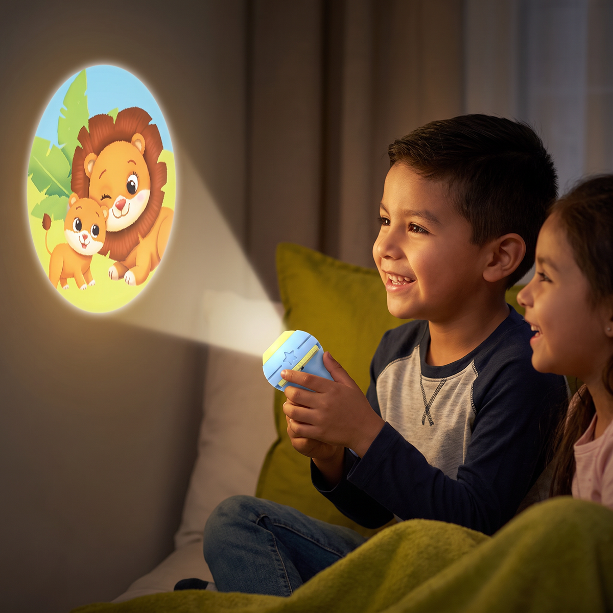 Linterna Proyectora Para Niños – Historias De Buenas Noches Y Juguete Educativo