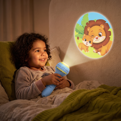 Linterna Proyectora Para Niños – Historias De Buenas Noches Y Juguete Educativo