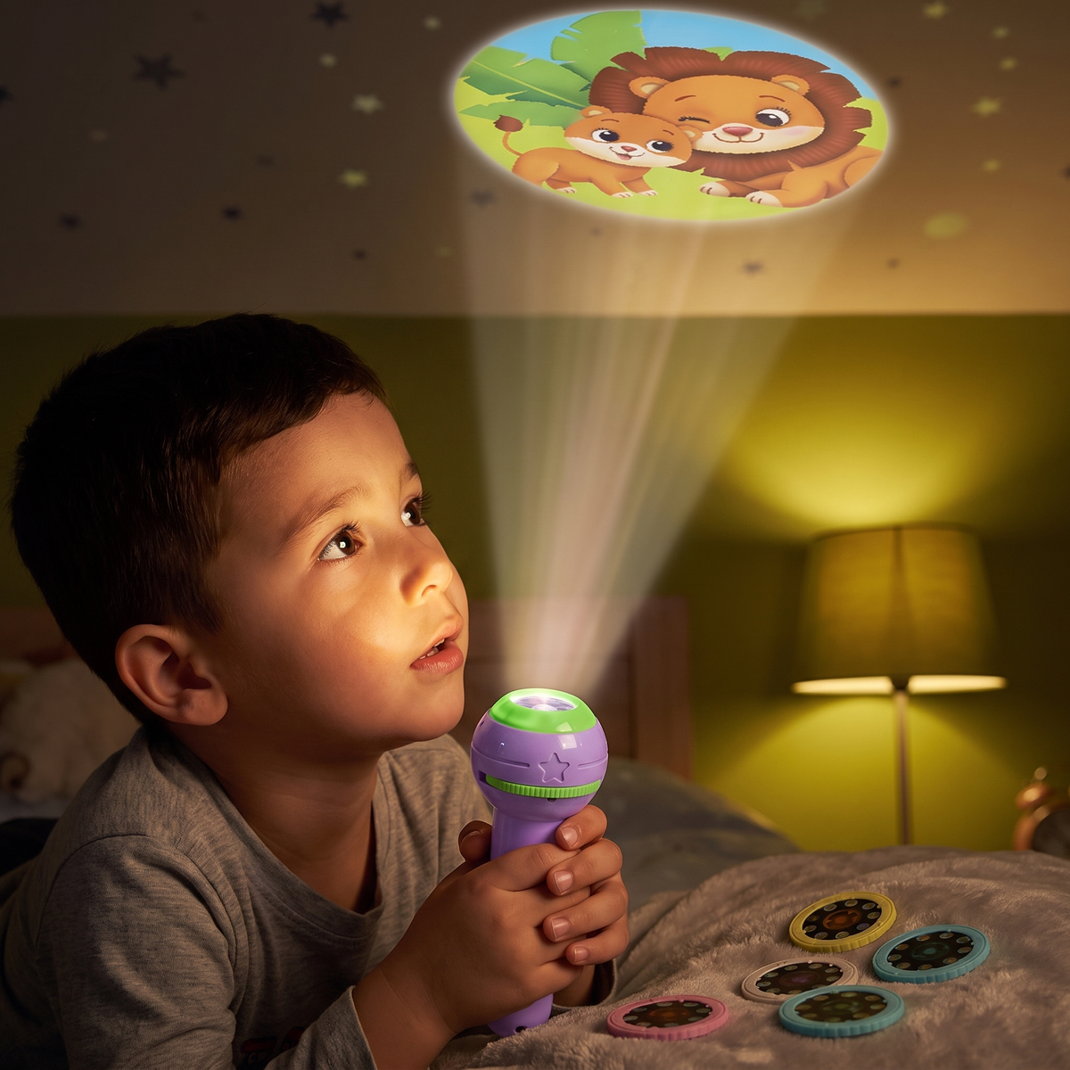Linterna Proyectora Para Niños – Historias De Buenas Noches Y Juguete Educativo
