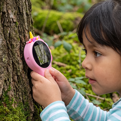 Microscopio De Video Para Niños Con Pantalla – Dispositivo Portátil De Exploración Para Pequeños Descubridores