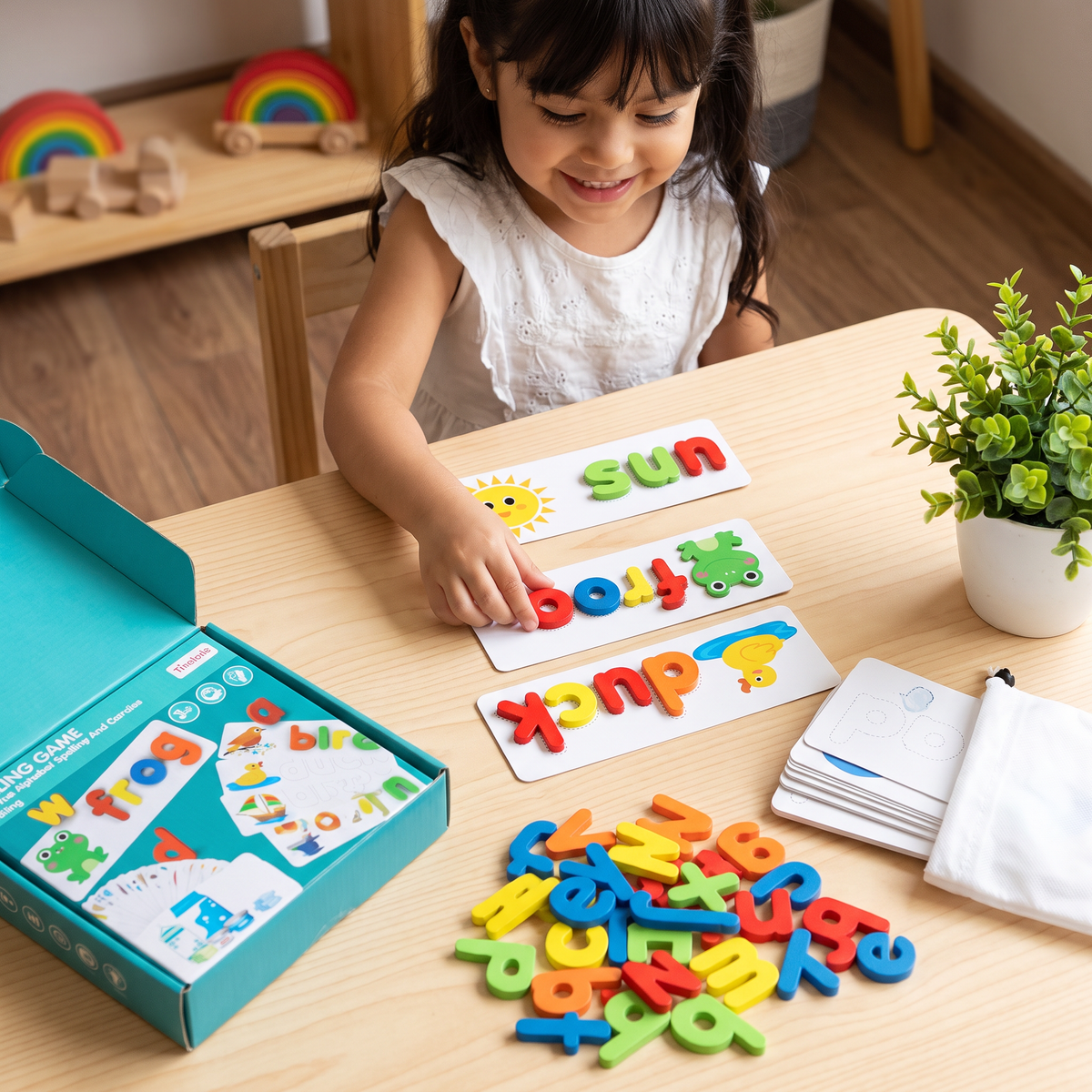 Juego Montessori De Ortografía