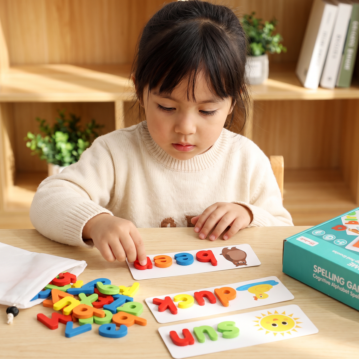Juego Montessori De Ortografía