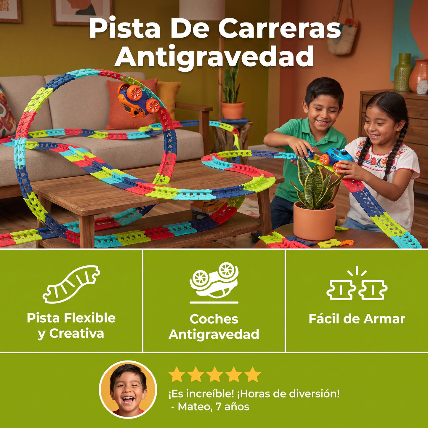 Pista De Carreras Antigravedad