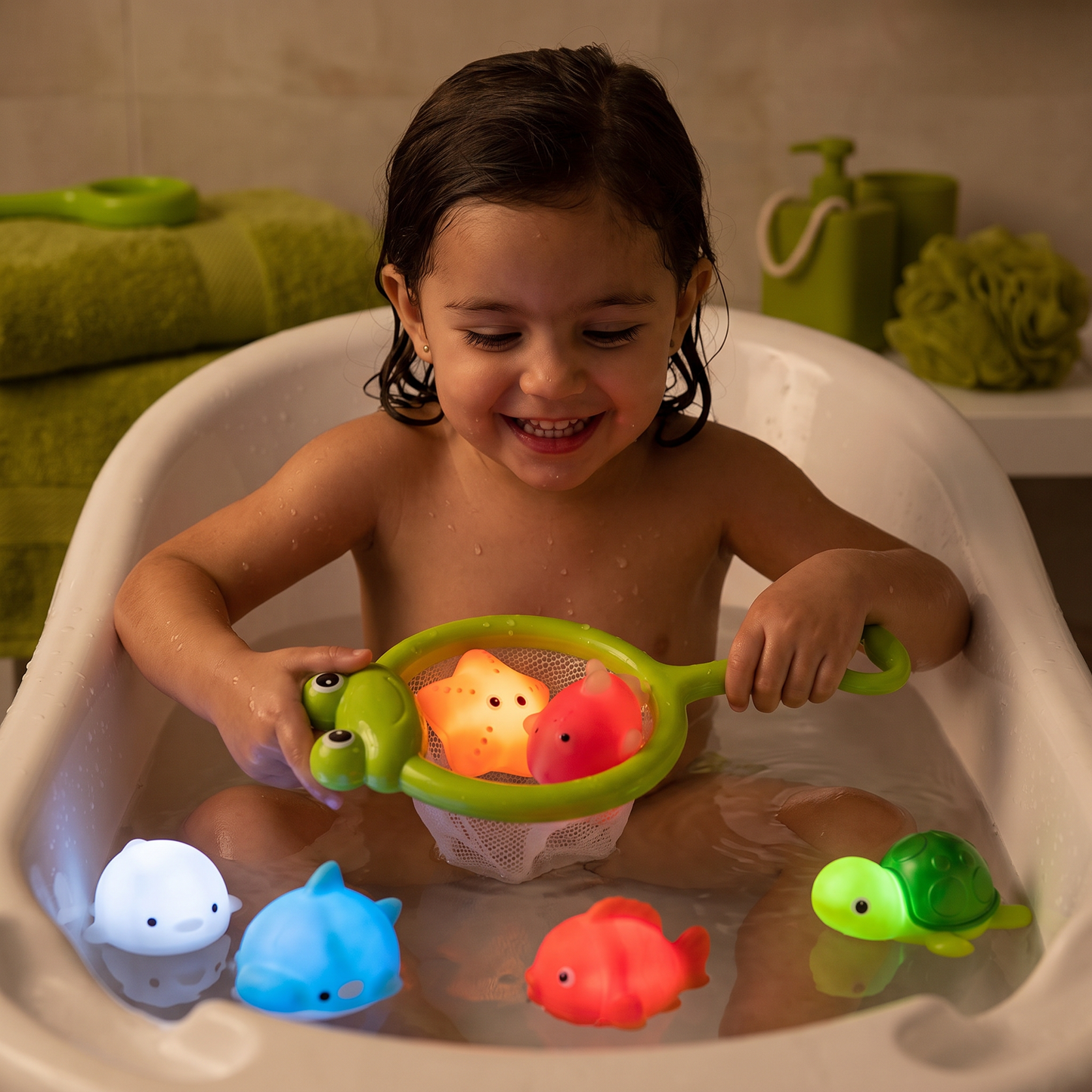 Animalitos De Baño Luminosos