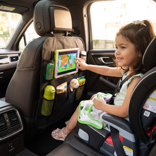 Protector De Asiento De Auto Y Organizador Para Niños