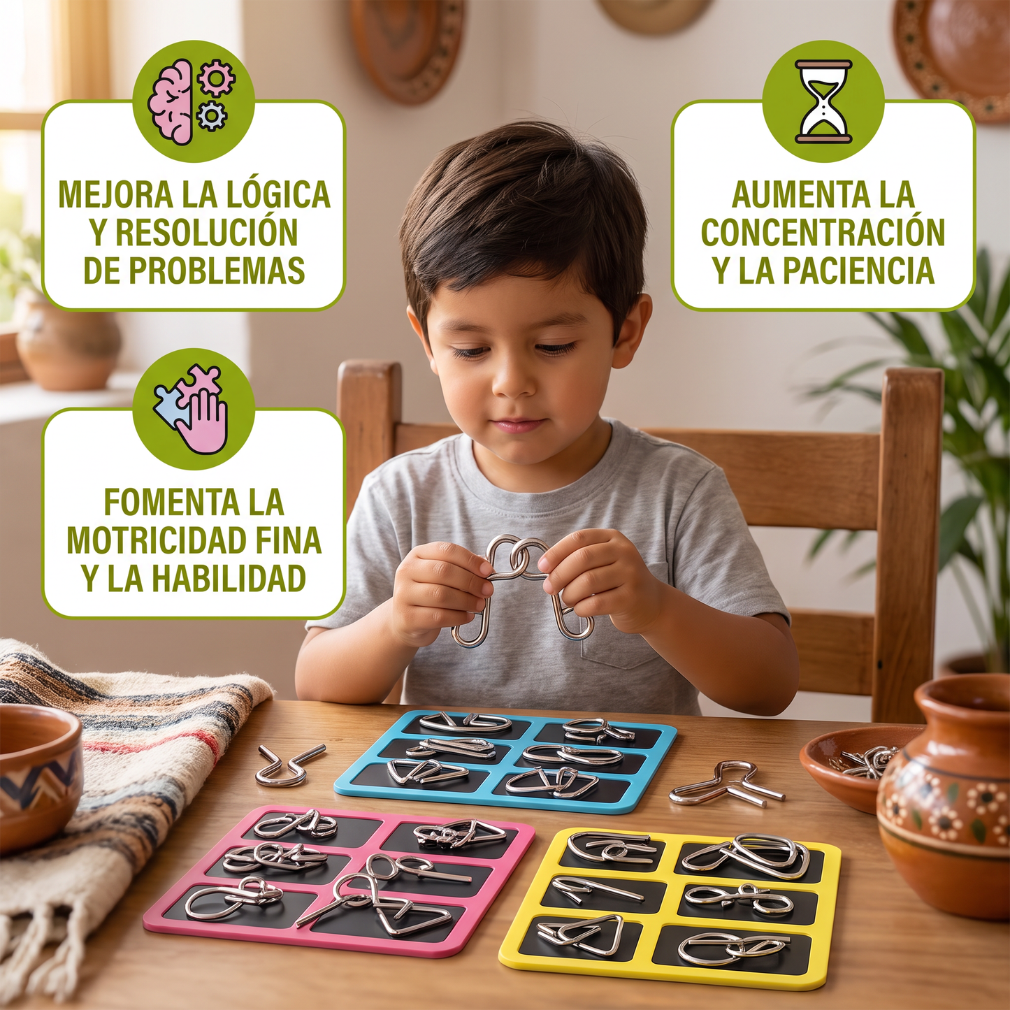 Rompecabezas De Ingenio Para Niños