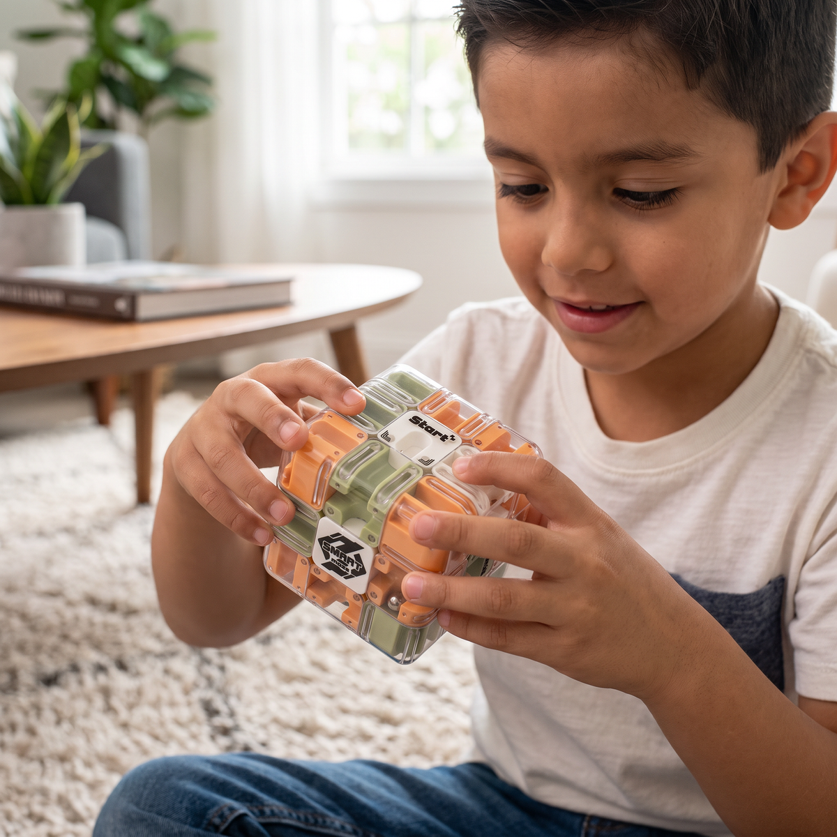 Cubo De Rompecabezas Laberinto 3D