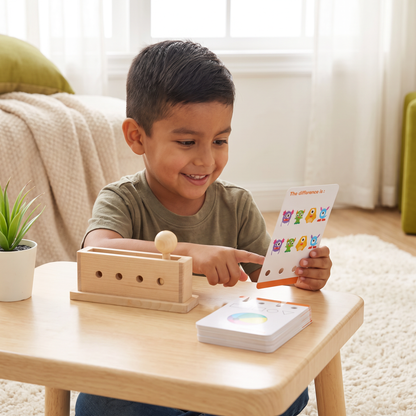 Juego De Lógica De Madera Para Niños – Fomenta Las Habilidades Tempranas