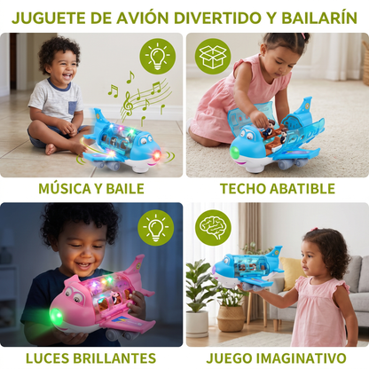Juguete De Avión Divertido Y Bailarín