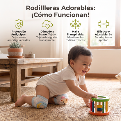 Rodilleras Adorables Para Bebés Y Niños Pequeños