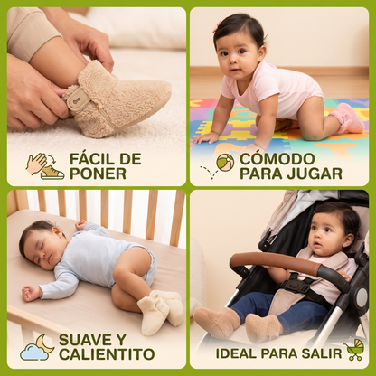 Calcetines Zapato Suaves Y Esponjosos Para Bebés