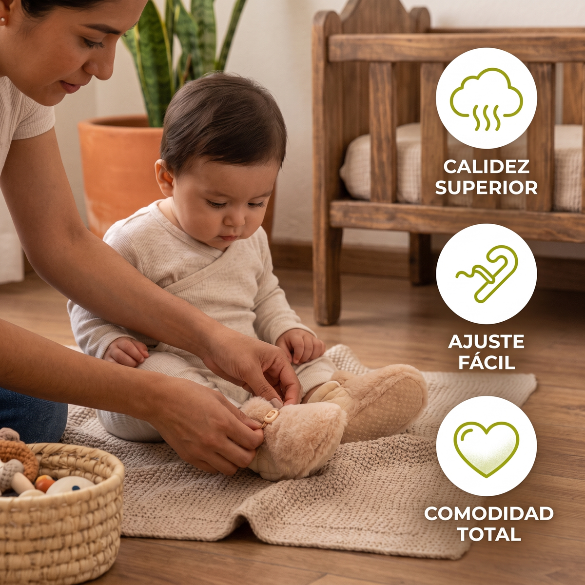 Calcetines Zapato Suaves Y Esponjosos Para Bebés
