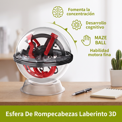 Esfera De Rompecabezas Laberinto 3D