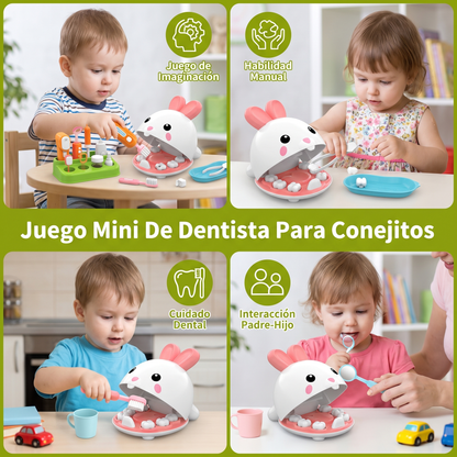 Juego Mini De Dentista Para Conejitos