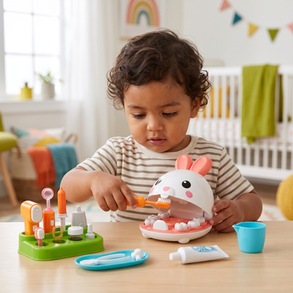 Juego Mini De Dentista Para Conejitos