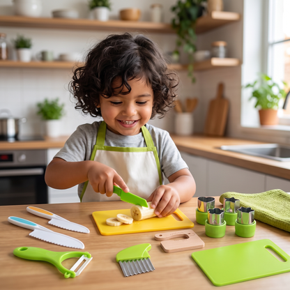 Set De Cocina Seguro – Para Pequeños Chefs Gourmet