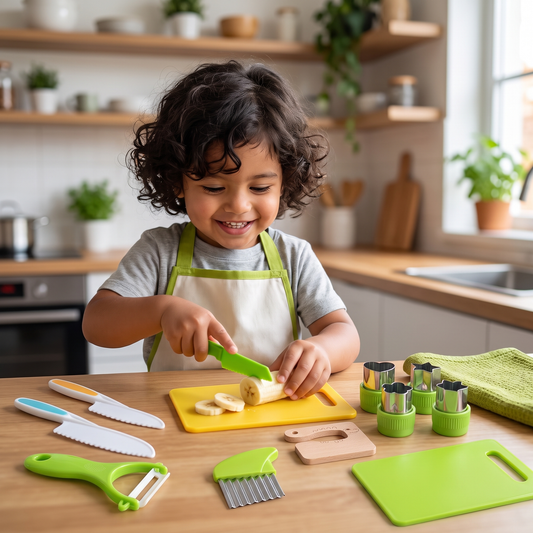 Set De Cocina Seguro – Para Pequeños Chefs Gourmet