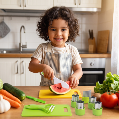 Set De Cocina Seguro – Para Pequeños Chefs Gourmet