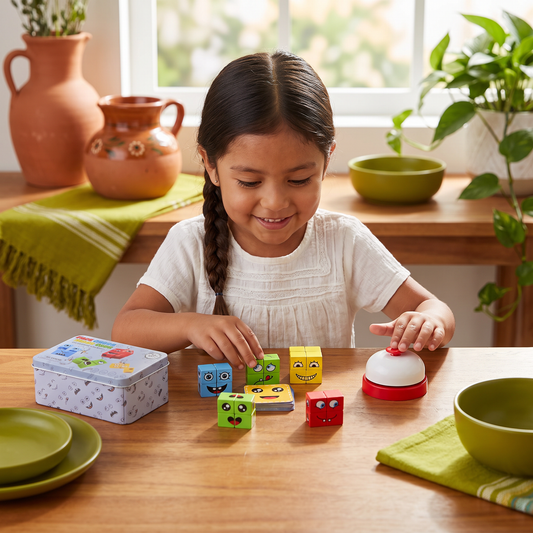 Cubo De Rompecabezas De Caras
