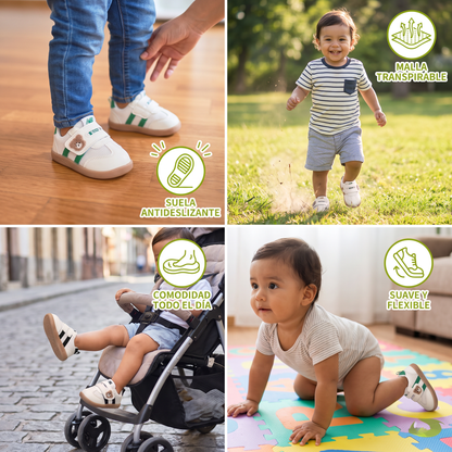 Zapatos Transpirables Para Bebés Y Niños Pequeños – Suela Suave Y Antideslizante