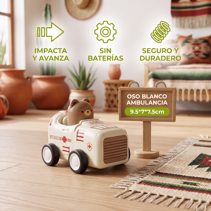 Juguete De Avión Y Camión De Animales Press & Go Para Niños