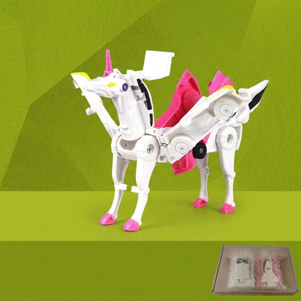 Autos De Juego Transformables De Unicornio