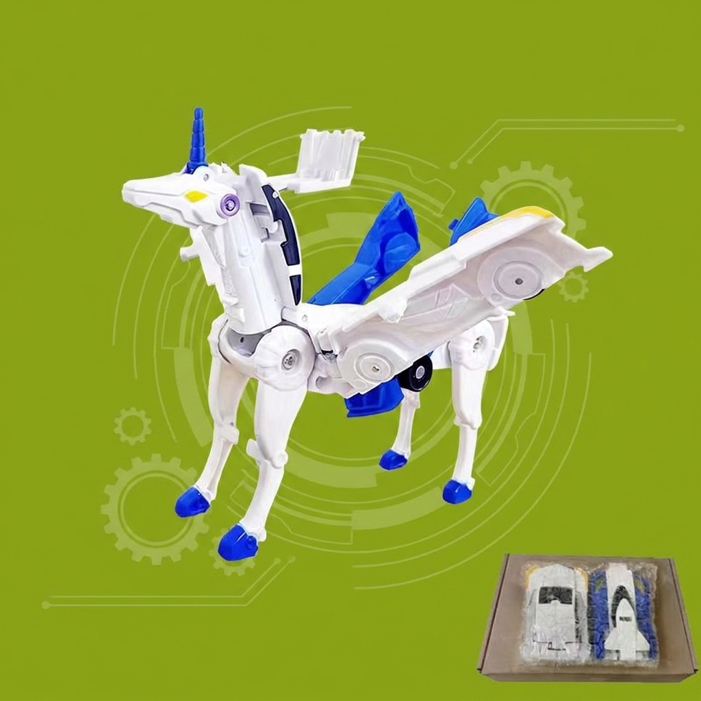 Autos De Juego Transformables De Unicornio