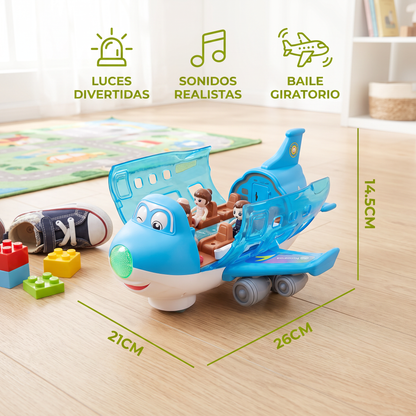 Juguete De Avión Divertido Y Bailarín
