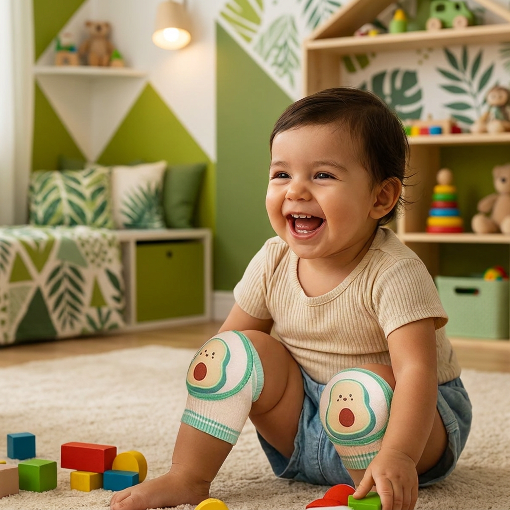Rodilleras Adorables Para Bebés Y Niños Pequeños