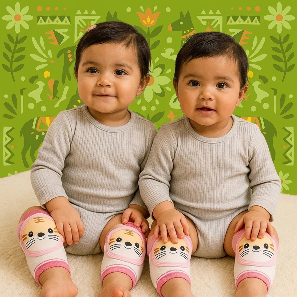 Rodilleras Adorables Para Bebés Y Niños Pequeños