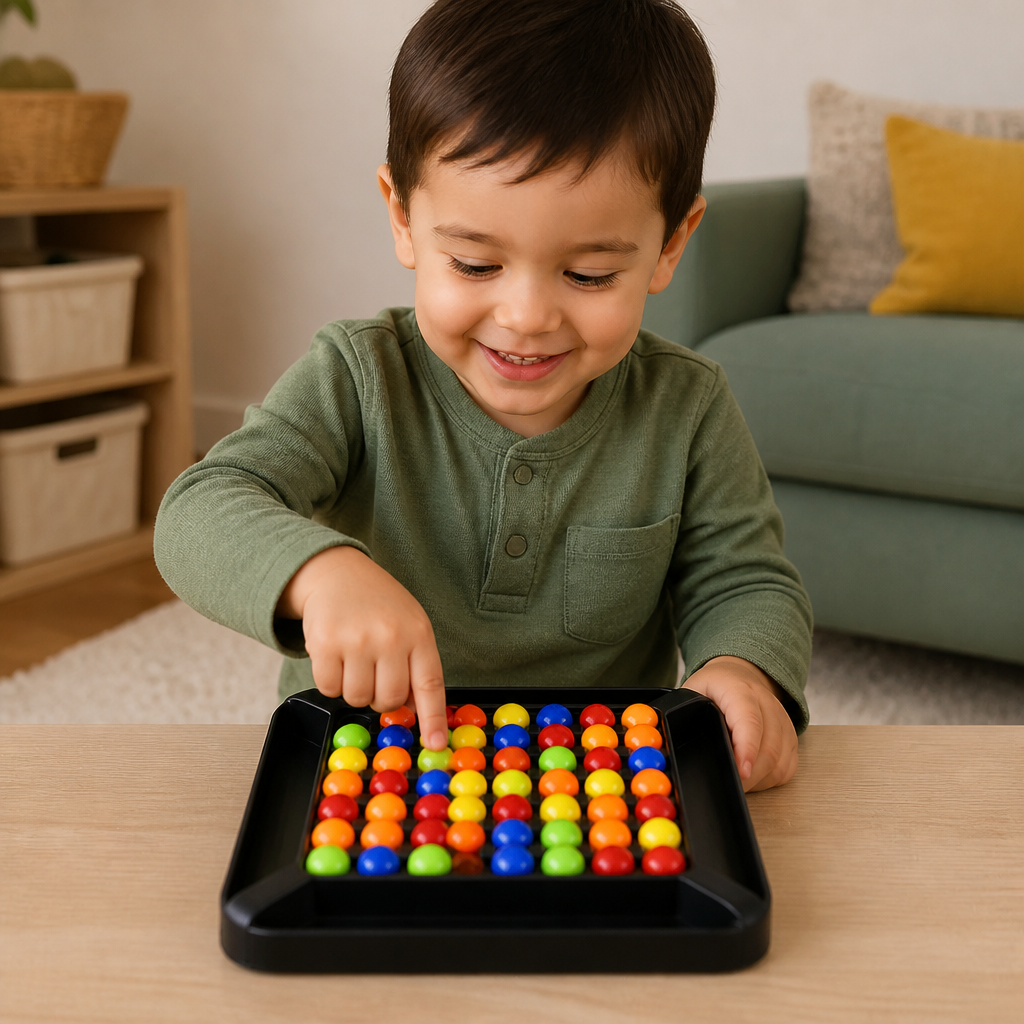 Juego De Lógica Match De Colores – Juego Interactivo De Bolas Para Pensar Para Niños Y Adultos