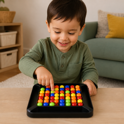 Juego De Lógica Match De Colores – Juego Interactivo De Bolas Para Pensar Para Niños Y Adultos