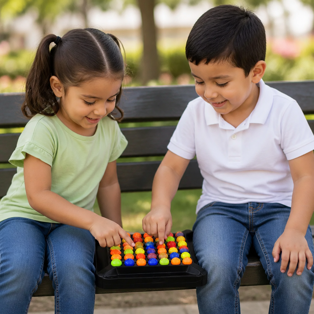 Juego De Lógica Match De Colores – Juego Interactivo De Bolas Para Pensar Para Niños Y Adultos